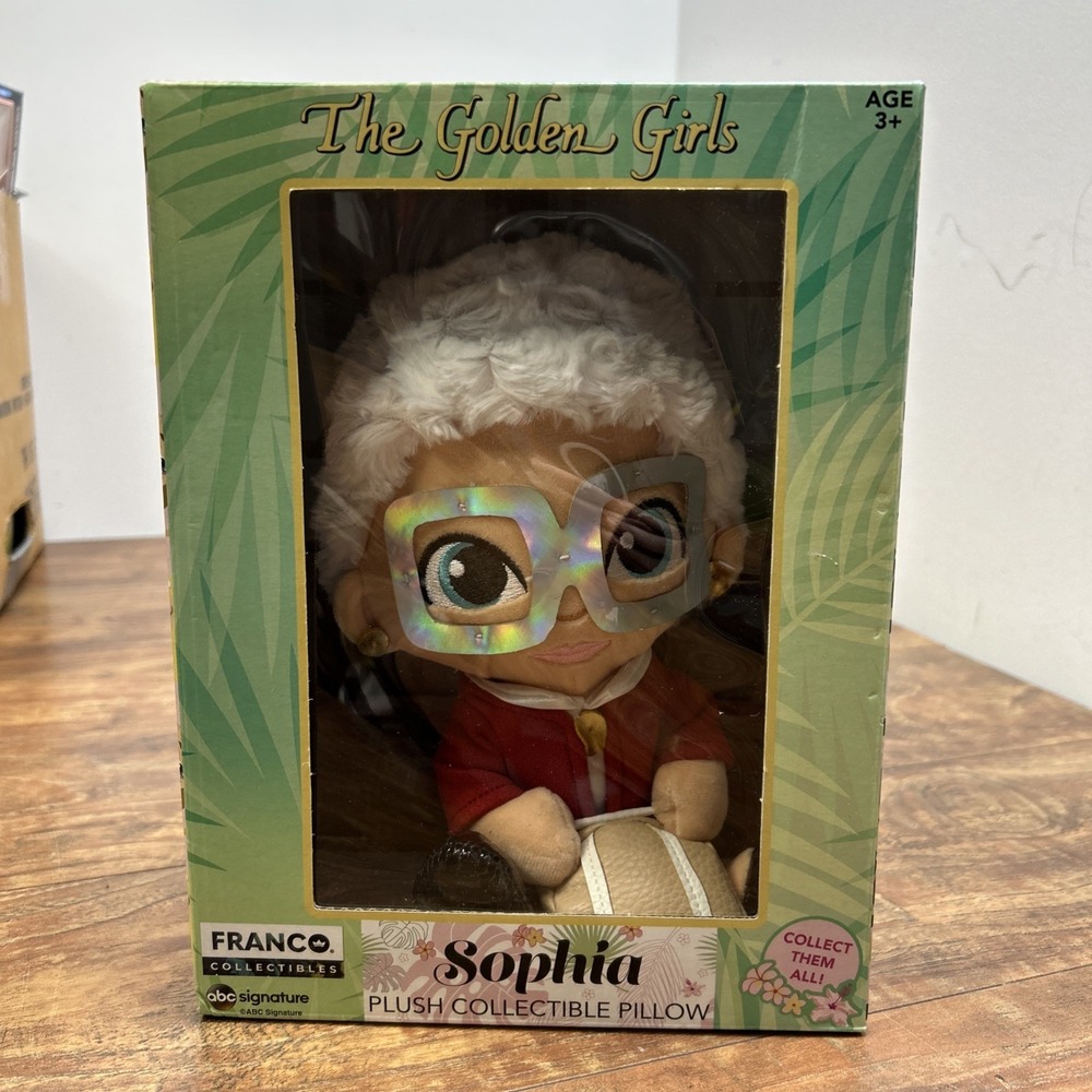 Franco Collectibles The Golden Girls Sophia Plush Collectible Pillow New in Box